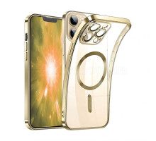 Чохол з функцією MagSafe для Apple iPhone X, Xs gold (3) TPS-2710000284352