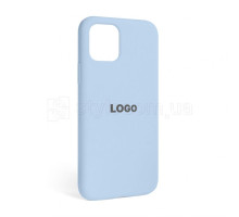 Чохол Full Silicone Case для Apple iPhone 12, 12 Pro light blue (05) TPS-2710000215707