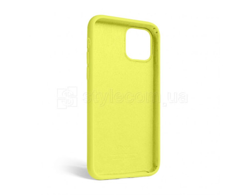 Чохол Full Silicone Case для Apple iPhone 12, 12 Pro flash lime (41)