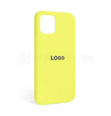 Чохол Full Silicone Case для Apple iPhone 12, 12 Pro flash lime (41)
