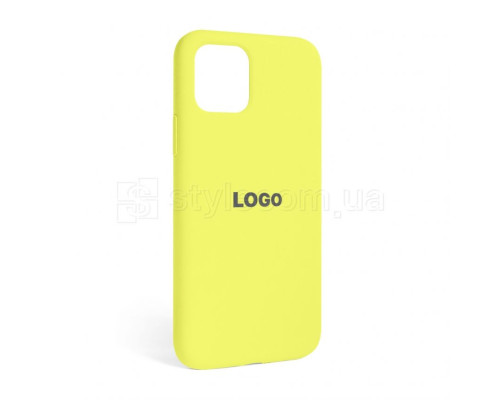 Чохол Full Silicone Case для Apple iPhone 12, 12 Pro flash lime (41)
