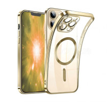Чохол with MagSafe для iPhone 15 (3) gold