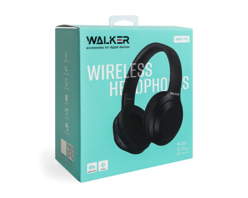 Навушники Bluetooth WALKER WBT-73 black