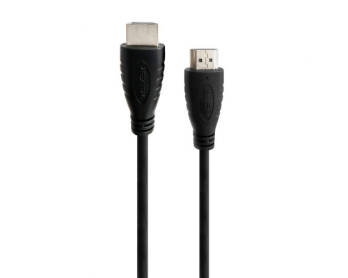 Кабель WALKER WHD-77 HDMI to HDMI 1.5м black (тех.пак.)