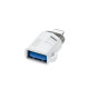 Перехідник OTG XO NB256A Lightning to USB white