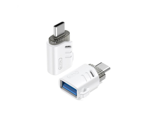 Перехідник OTG XO NB256B Type-C to USB white TPS-2710000286196