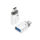 Перехідник OTG XO NB256B Type-C to USB white TPS-2710000286196