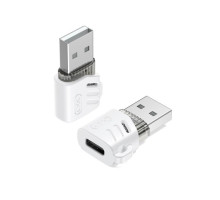 Перехідник XO NB256D Type-C to USB white TPS-2710000286219