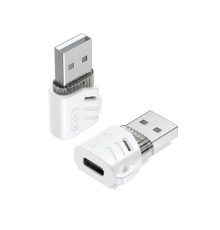 Перехідник XO NB256D Type-C to USB white TPS-2710000286219