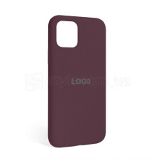 Чохол Full Silicone Case для Apple iPhone 12, 12 Pro maroon (42)