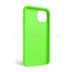 Чохол Full Silicone Case для Apple iPhone 12, 12 Pro shiny green (40) TPS-2710000215745