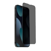 Захисне скло Privacy для Apple iPhone 14 Pro black (тех.пак.)