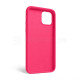 Чохол Full Silicone Case для Apple iPhone 12, 12 Pro shiny pink (38) TPS-2710000215752