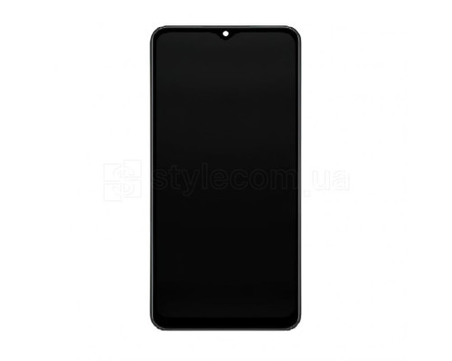 Дисплей (LCD) для Samsung Galaxy A32 4G/A325 (2021) з тачскріном та рамкою black (Oled/коротка матриця) Original Quality TPS-2710000287582