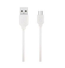 Кабель USB XO NB36 Micro Quick Charge 2.1A white