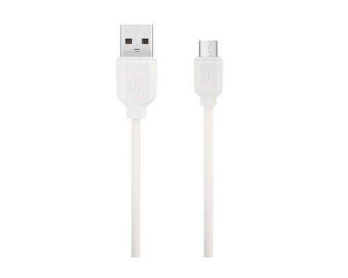 Кабель USB XO NB36 Micro Quick Charge 2.1A white