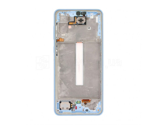 Дисплей (LCD) для Samsung Galaxy A33 5G/A336 (2022) з тачскріном та рамкою blue Service Original (PN:GH82-28143C, GH82-28144C, GH82-28145C) TPS-2710000287971