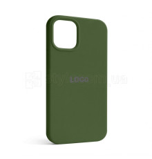 Чохол Full Silicone Case для Apple iPhone 12 mini army green (45)