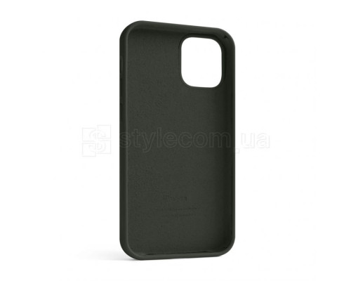 Чохол Full Silicone Case для Apple iPhone 12 mini dark olive (35)