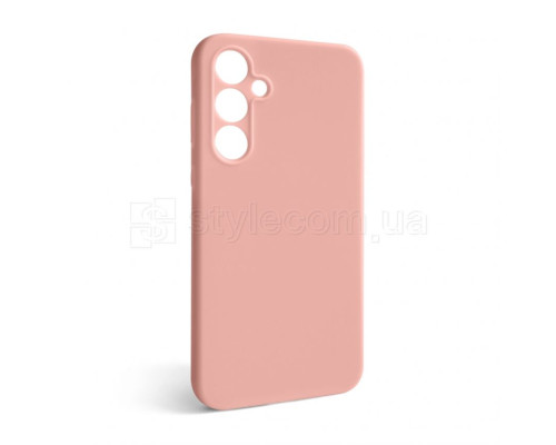 Чохол Full Silicone Case для Samsung Galaxy A35 5G/A356 (2023) light pink (12) (без логотипу)