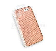 Чохол Original перфорація для Apple iPhone 6, 6s nude (sand pink)