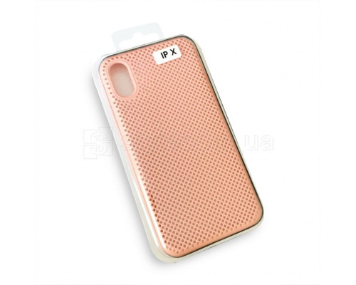 Чохол Original перфорація для Apple iPhone 6, 6s nude (sand pink)