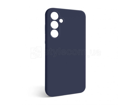 Чохол Full Silicone Case для Samsung Galaxy A35 5G/A356 (2023) dark blue (08) (без логотипу)