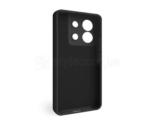 Чохол Full Silicone Case для Xiaomi Redmi Note 13 Pro 5G black (18) (без логотипу)