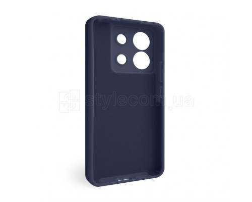 Чохол Full Silicone Case для Xiaomi Redmi Note 13 Pro 5G dark blue (08) (без логотипу)