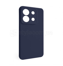 Чохол Full Silicone Case для Xiaomi Redmi Note 13 Pro 5G dark blue (08) (без логотипу)