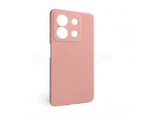 Чохол Full Silicone Case для Xiaomii Redmi Note 13 5G light pink (12) (без логотипу)