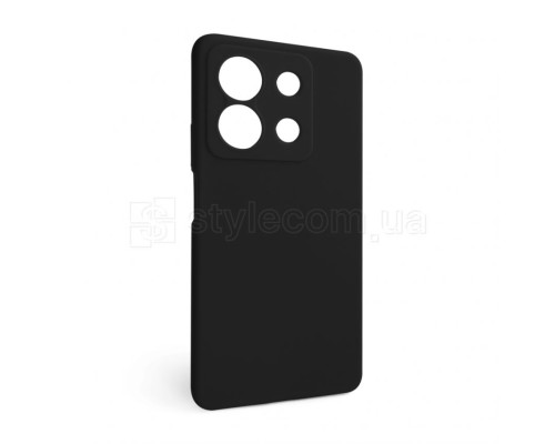 Чохол Full Silicone Case для Xiaomii Redmi Note 13 5G black (18) (без логотипу)