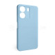 Чохол Full Silicone Case для Xiaomi Redmi 13C 4G light blue (05) (без логотипу)