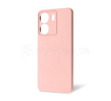 Чохол Full Silicone Case для Xiaomi Redmi 13C 4G light pink (12) (без логотипу) TPS-2710000291206