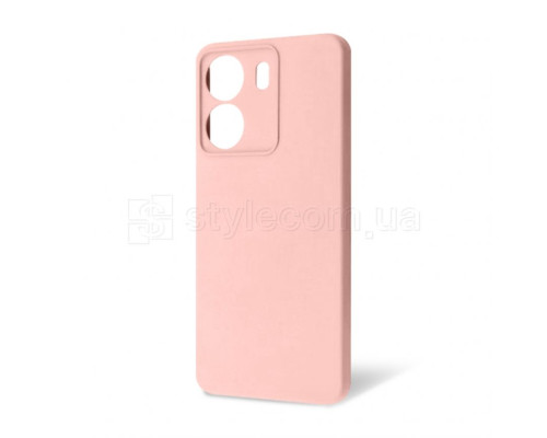 Чохол Full Silicone Case для Xiaomi Redmi 13C 4G light pink (12) (без логотипу) TPS-2710000291206