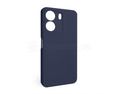 Чохол Full Silicone Case для Xiaomi Redmi 13C 4G dark blue (08) (без логотипу)