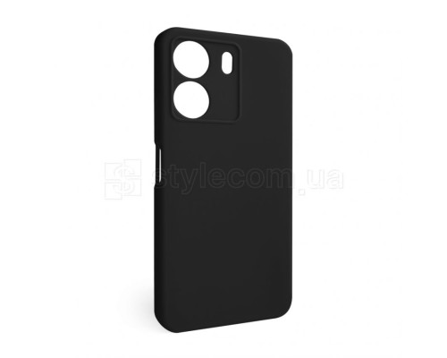 Чохол Full Silicone Case для Xiaomi Redmi 13C 4G black (18) (без логотипу)