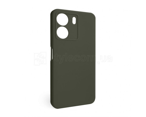 Чохол Full Silicone Case для Xiaomi Redmi 13C 4G dark olive (41) (без логотипу)