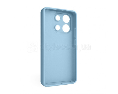 Чохол Full Silicone Case для Xiaomi Redmi Note 13 4G light blue (05) (без логотипу)