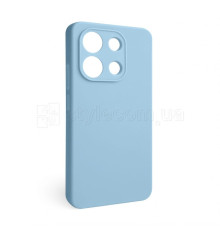 Чохол Full Silicone Case для Xiaomi Redmi Note 13 4G light blue (05) (без логотипу)