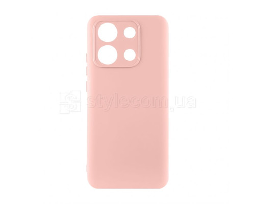 Чохол Full Silicone Case для Xiaomi Redmi Note 13 4G light pink (12) (без логотипу) TPS-2710000291312