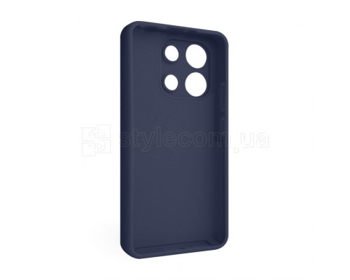 Чохол Full Silicone Case для Xiaomi Redmi Note 13 4G dark blue (08) (без логотипу)