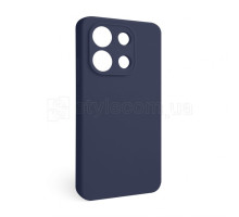 Чохол Full Silicone Case для Xiaomi Redmi Note 13 4G dark blue (08) (без логотипу)