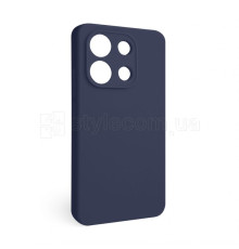 Чохол Full Silicone Case для Xiaomi Redmi Note 13 4G dark blue (08) (без логотипу)