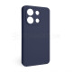 Чохол Full Silicone Case для Xiaomi Redmi Note 13 4G dark blue (08) (без логотипу)