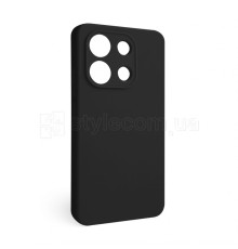 Чохол Full Silicone Case для Xiaomi Redmi Note 13 4G black (18) (без логотипу)