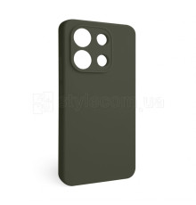 Чохол Full Silicone Case для Xiaomi Redmi Note 13 4G dark olive (41) (без логотипу)