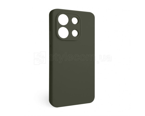 Чохол Full Silicone Case для Xiaomi Redmi Note 13 4G dark olive (41) (без логотипу)