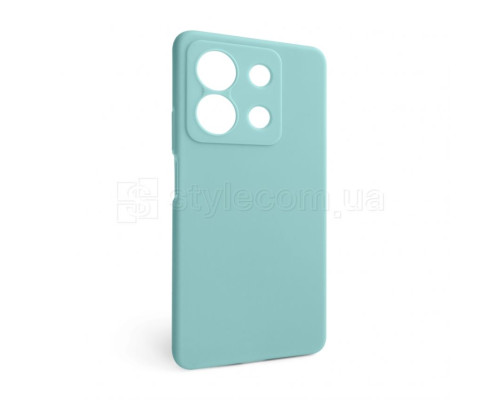 Чохол Full Silicone Case для Xiaomi Redmi Note 13 5G turquoise (17) (без логотипу)