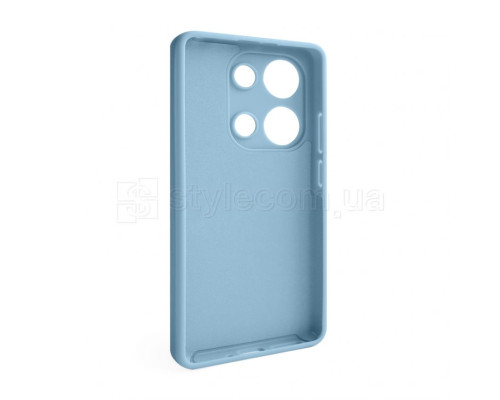 Чохол Full Silicone Case для Xiaomi Redmi Note 13 Pro 4G light blue (05) (без логотипу)